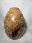 Hand Turned Curly Hard Maple Wood Hollow Form Vase Bowl Blank Art Lemieux