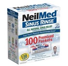 Neilmed Sinus Rinse Nasal Irrigator Drug-free 100 Premixed Packets