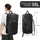 Large Backpack Laundry Bag  Heavy Duty Clothes Hamper For College Laundromat