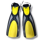 Mares Wave Fins Xl Snorkel Mask Set Scuba Swim Gear Adult Yellow
