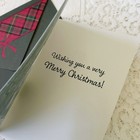 Merry Christmas Greeting Card Dogs With Words Matching Envelope Holiday 7 5x5 5   