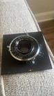 Wollensak Rapax Raptar Camera Shutter And Lens 135mm F 4 7