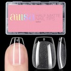  Short Coffin Nail Tips 504pcs Gel Nail Tips Full Cover Soft Nail Tips For 