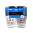 Vichy Homme For Men Deodorant Anti-perspirant 48h Anti-traces Protection 2x50ml