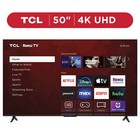 Tcl 50    Class S4  50s451  4k Uhd Hdr Smart Tv With Roku Tv Free Shipping Usa 