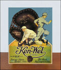 1930 s Lou Gehrig Ken-wel Glove Store Counter Advertising Standup Sign Yankees