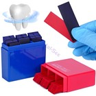 300 Sheets Dental Articulating Paper Blue red Ultra-thin Occlusal Contact