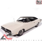 Autoworld Amm1352 1 18 1969 Dodge Charger R t  w1 White  440 Magnum