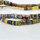 Millefiori Venetian Mixed Trade Beads 34inch