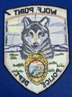 Montana Wolf Point Police Patch Obsolete