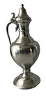 Vintage Royal Holland 8 In  Decorative Pitcher In Pewter