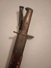 Original Wwi Bayonet U s  Model 1905  With 1907 Ria Leather Scabbard Sheath