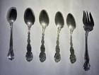 Gorham Antique Sterling Silver Lot Of 6 Strasbourg Chantilly Cambridge 160 Grams