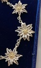 Filigree Silver Necklace With Edelweiss Design