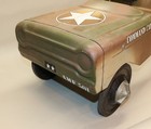Vintage 1960s Amf 501 U s  Army Command Car Pedal Car