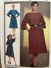 Vintage Simplicity Pattern 6686 Easy Sew Pullover Dress Sizes 10-12-14 Uncut Nos