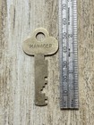 Vintage Antique Mosler Manger Safe Flat Key
