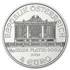 2025 Austria 1 25 Oz Platinum Philharmonic Bu