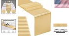 Seamless Light Gold Satin Table Runners 12x108 Inches - 15 Pack For Celebrations