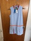 Adidas Originals Golf Skirt Dress   Shorts Tennis Sky Blue Upf Performance Med