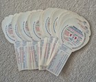 Vintage  1977 Pepsi Cola Baseball Glove Cards - Complete Set Of 72