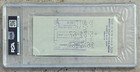 1967 Bruce Lee Signed Bank Check  psa Slab  Kato Green Hornet Enter The Dragon 
