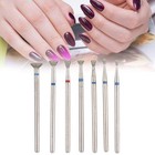 Nail Art Manicure Drill Bits Set  7pcs Nail Grinding Head Drill Bits  Electri   
