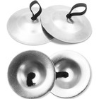 4pcs Finger Cymbals Finger Zills For Belly Dance Brass Hand Cymbal 5 3cm 2 1in