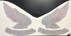 New  1987 Vf700c Honda Super Magna Stock Red Tank Decals  l And R 
