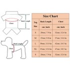 Small Pet Dog Fleece Harness Vest Puppy Warm Sweater Coat Shirt Jacket Apparel 