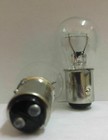 10 Pcs  1157 1034  Clear Bulb Dual Element Tail   Brake Light Bulbs Oem Quality