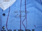 Cade Bunnell Team Issued Signed Mississippi Braves Blues   Brews Replica Jersey