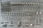 Vintage 53 Pc Oneida South Seas Community Silver Plate Silverware Set