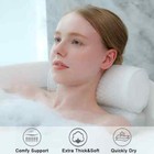 Bath Pillow Breathable Neck Back Head Home Spa Bathtub 3d Mesh Rest Cushion