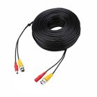 60ft Video Power Bnc Cable Wire Cord For Cctv Security Camera System Dvr