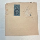 Key West Havanas Cigar Label 1890s With 10 Cent Us Cigarettes Stamp On Back