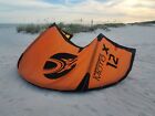 Cabrinha Motox 12m Kiteboarding Kite Orange black Condition Great