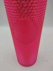 Starbucks 2019 Holiday Pink Studded Tumbler 24 Oz Euc