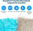 Petsafe Scoopfree Reusable Tray W  Crystal Litter  Durable Plastic Easy To Clean