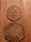 Leeds City L  M s London Midland Scottish Traffic Brass Railway Check Token