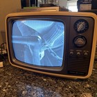 General Electric 12xf3104s Vintage Crt Television Tube Tv Model 12xf3104s