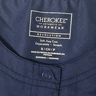 Rhc Nwt Cherokee Workwear Scrub Jacket S Navy Small Button Lab Coat Regency
