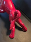 Vtg 1955 Royal Haeger Red Ceramic Charging Bull Sculpture Mcm Eric Olsen  1510