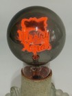 Vintage Aerolux Neon Merry Xmas Light Bulb And Frosted Glass Lamp 6 x4 