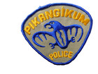 Pikangkum  Police Vintage Patch Shoulder Ontario Native  1st Nations Canada