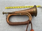 Excellent Antique 19th  20th Century Military Copper   Brass Bugle  ww1