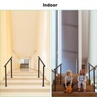 2 Pack Outdoor Handrails For 2-3 Steps Handrail Stair Railing Wrought Iron