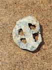 Ancient Celtic Gaul Proto Money - Cast Wheel Coin  Ground Dug Relic  z507 