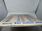 Vintage Original 1980s Vermont Ski Resort Lift Ticket Pricing Sign Snowboarding