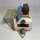 Vintage Surf Trailer Car Interior Tin Toy Camper 9 5    X 8   